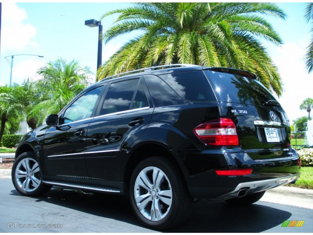 Black 2009 Mercedes-Benz ML 350 Exterior Photo #50295540