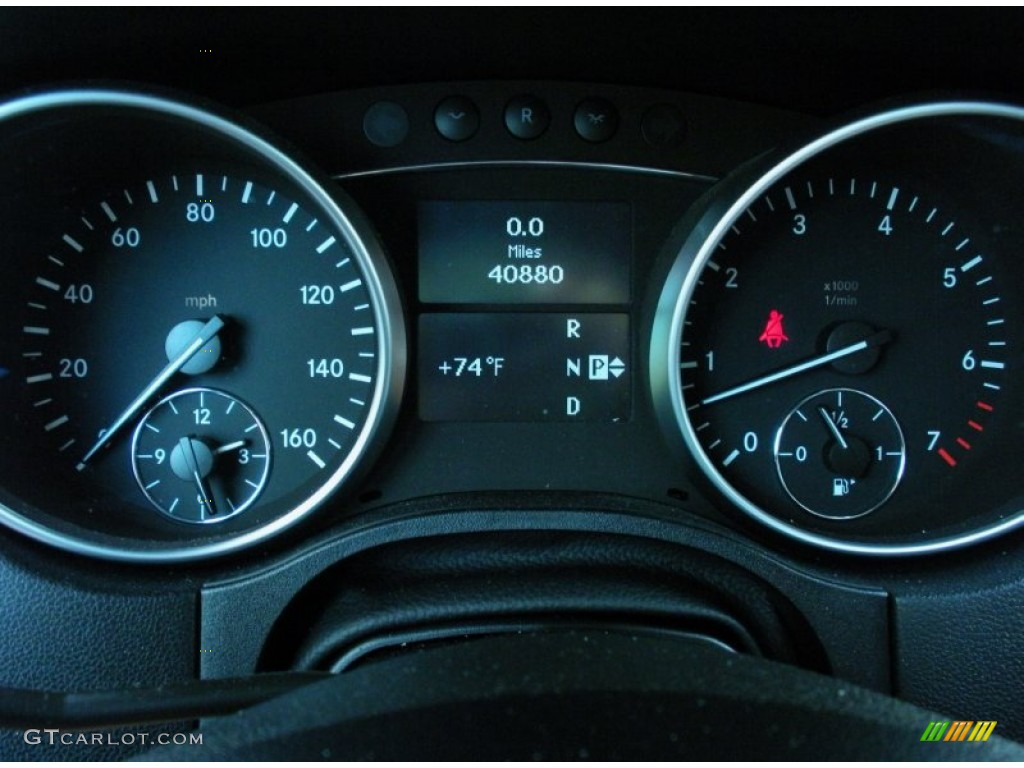 2009 Mercedes-Benz ML 350 Gauges Photo #50295723