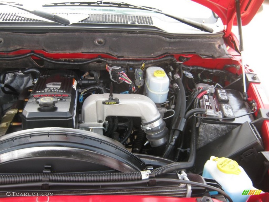 2007 Dodge Ram 3500 Lone Star Quad Cab Dually 5.9 Liter OHV 24-Valve Turbo Diesel Inline 6 Cylinder Engine Photo #50296023