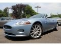 2008 Frost Blue Metallic Jaguar XK XK8 Convertible  photo #1