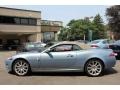 2008 Frost Blue Metallic Jaguar XK XK8 Convertible  photo #4