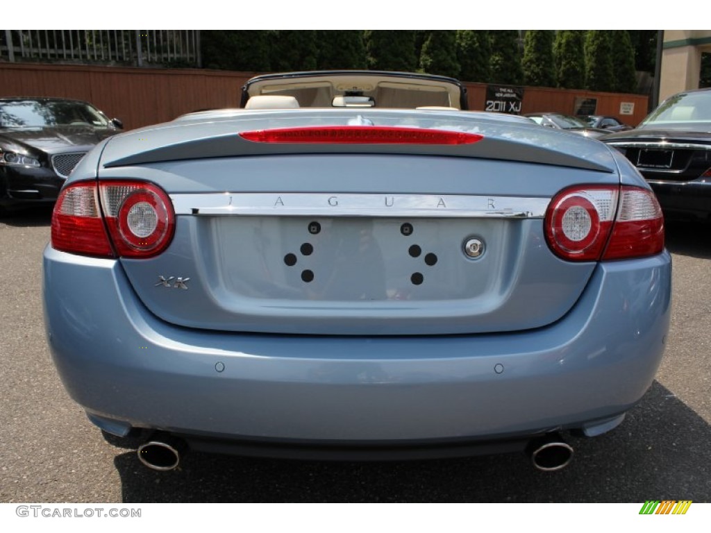 Frost Blue Metallic 2008 Jaguar XK XK8 Convertible Exterior Photo #50296116