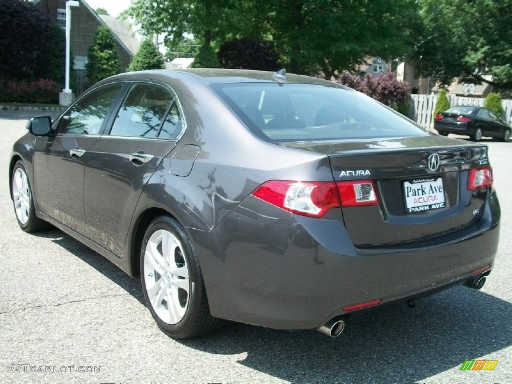 2010 TSX V6 Sedan - Grigio Metallic / Ebony photo #5