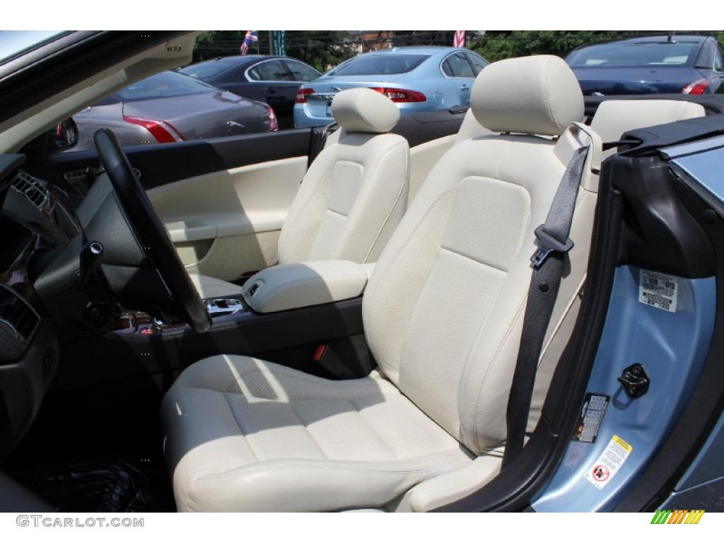 Ivory/Slate Interior 2008 Jaguar XK XK8 Convertible Photo #50296260