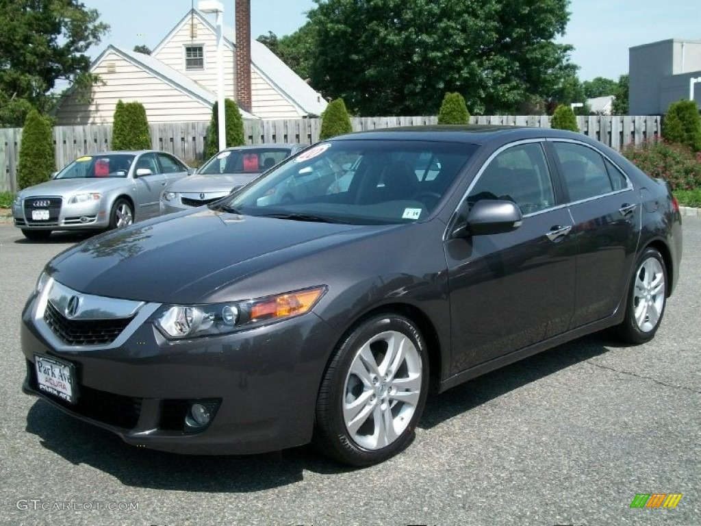 2010 TSX V6 Sedan - Grigio Metallic / Ebony photo #7