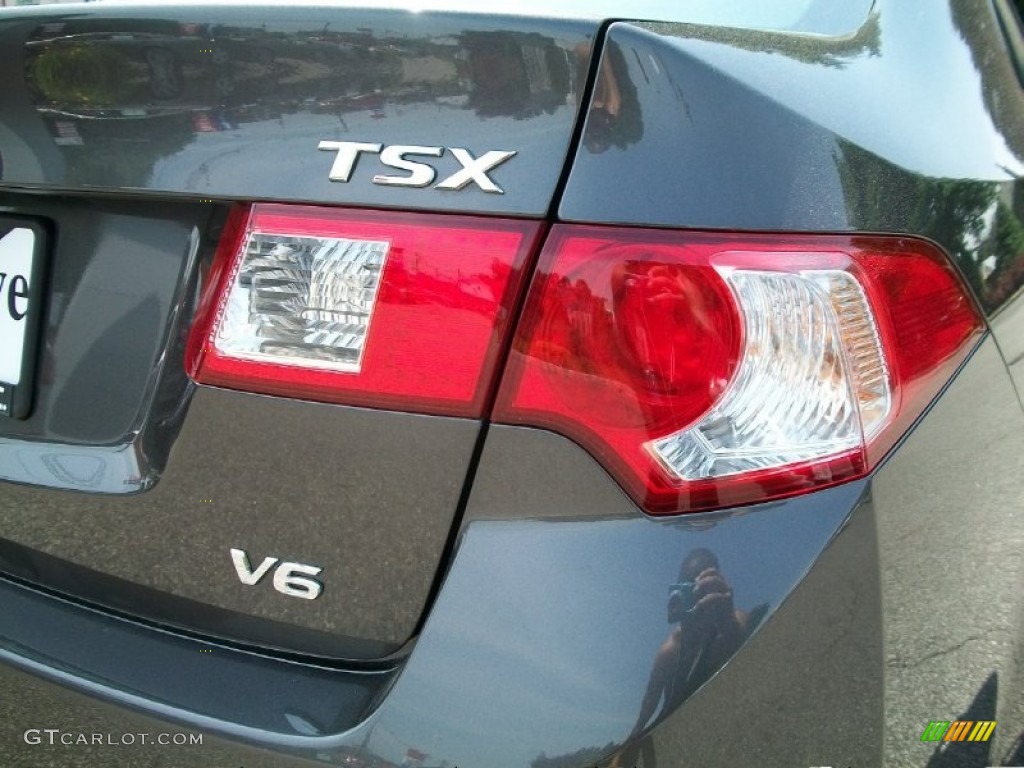 2010 TSX V6 Sedan - Grigio Metallic / Ebony photo #22