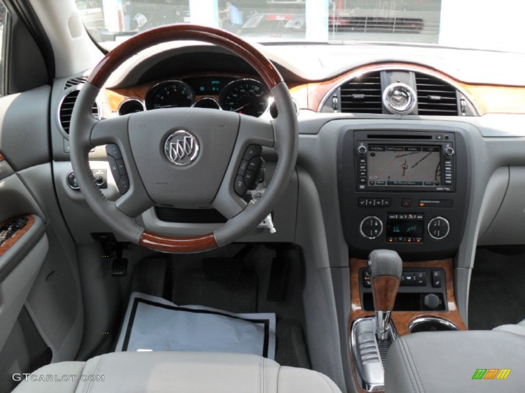 2011 Buick Enclave CXL AWD Titanium/Dark Titanium Dashboard Photo #50296790