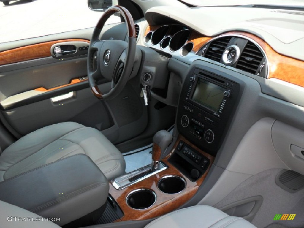 2011 Buick Enclave CXL AWD Titanium/Dark Titanium Dashboard Photo #50296878
