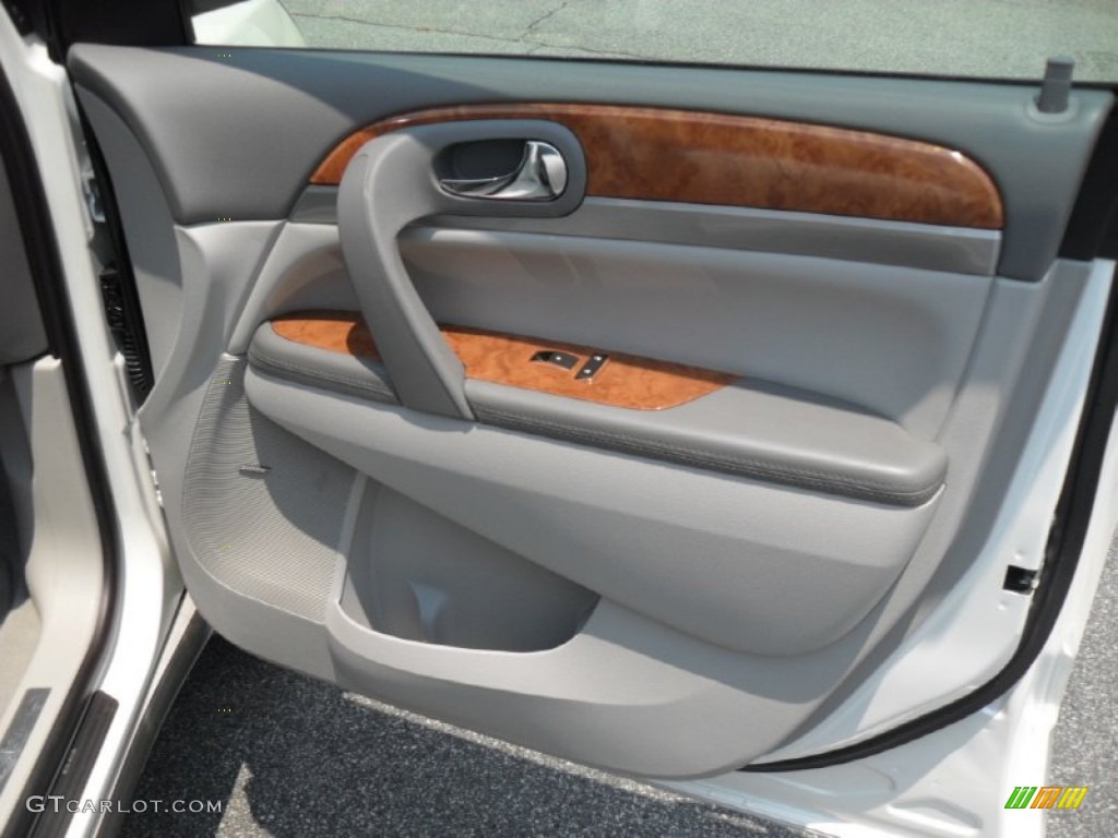 2011 Buick Enclave CXL AWD Titanium/Dark Titanium Door Panel Photo #50296893
