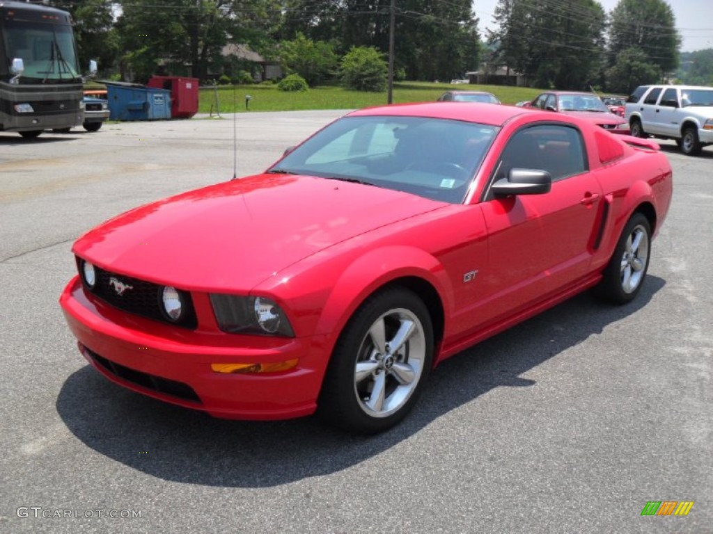 2006 Mustang GT Premium Coupe - Torch Red / Red/Dark Charcoal photo #1