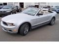 2010 Brilliant Silver Metallic Ford Mustang V6 Premium Convertible  photo #1