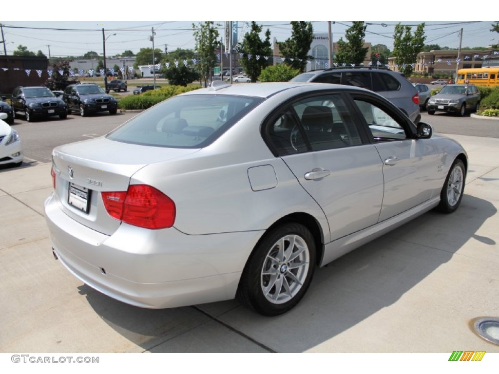 2010 3 Series 328i xDrive Sedan - Titanium Silver Metallic / Black photo #6