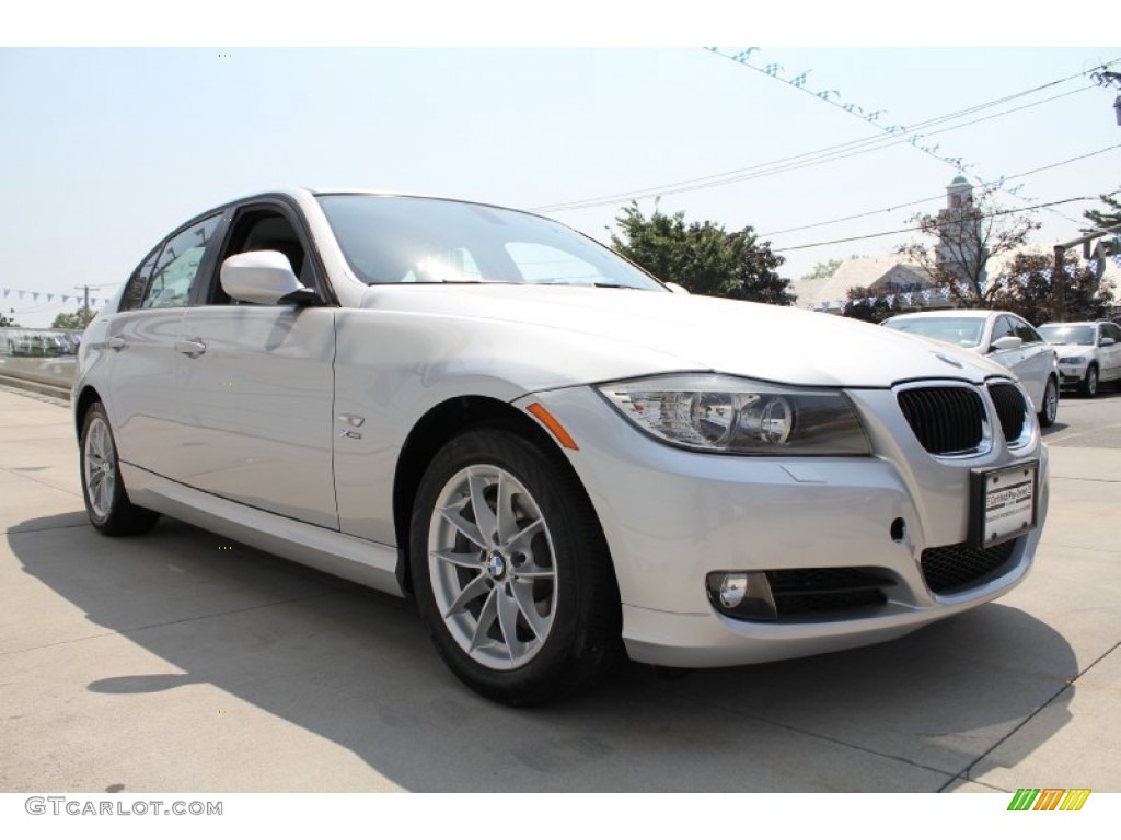 2010 3 Series 328i xDrive Sedan - Titanium Silver Metallic / Black photo #7