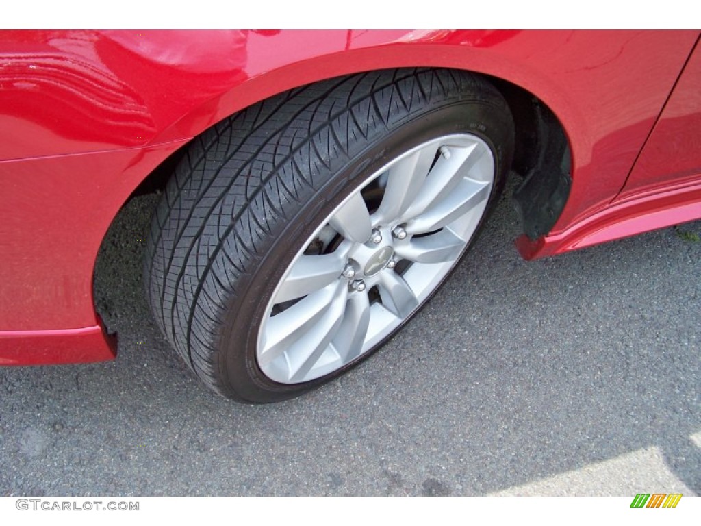 2010 Lancer Sportback GTS - Rally Red Metallic / Black photo #10