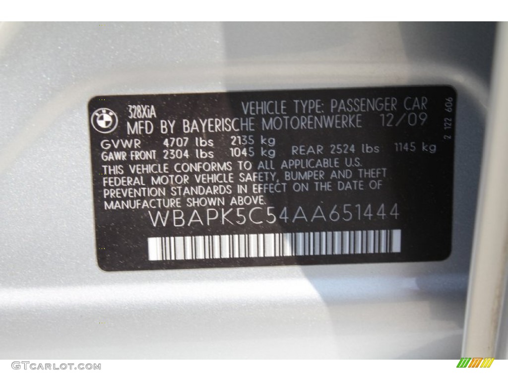 2010 3 Series 328i xDrive Sedan - Titanium Silver Metallic / Black photo #18