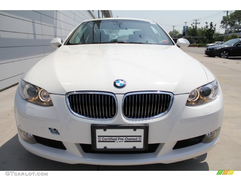 2008 3 Series 328xi Coupe - Alpine White / Black photo #2