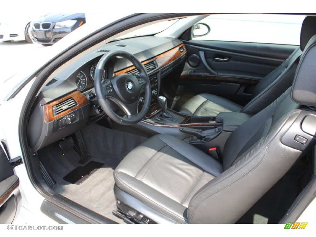 2008 3 Series 328xi Coupe - Alpine White / Black photo #10