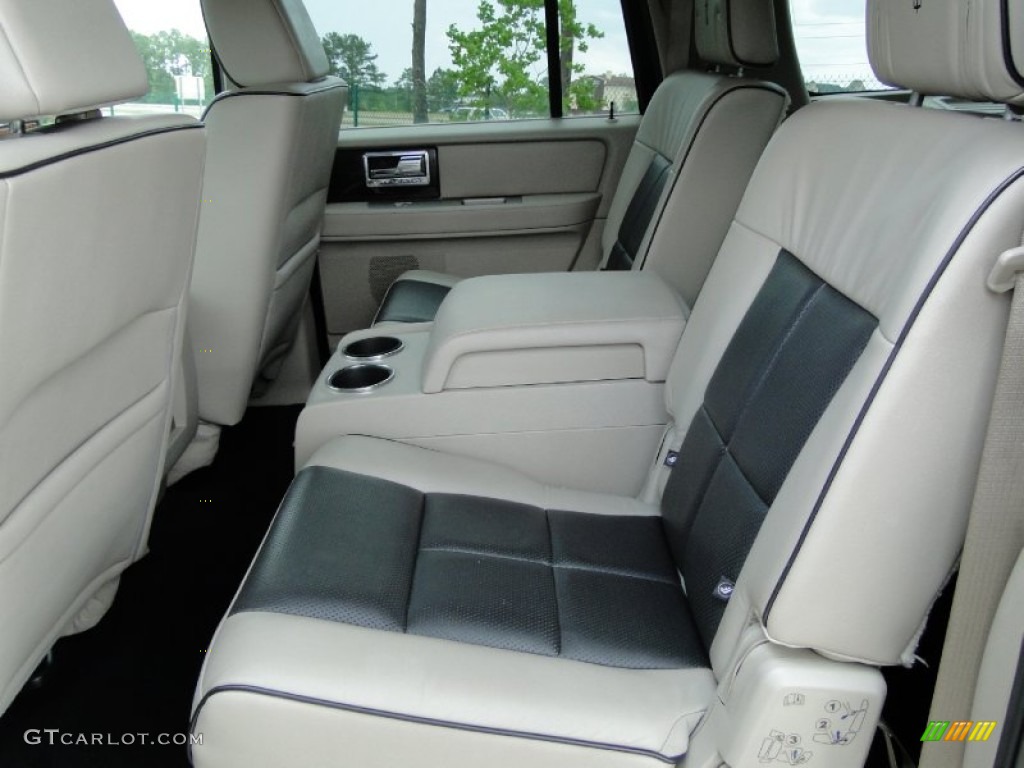 Stone/Charcoal Black Interior 2008 Lincoln Navigator L Limited Edition Photo #50299837