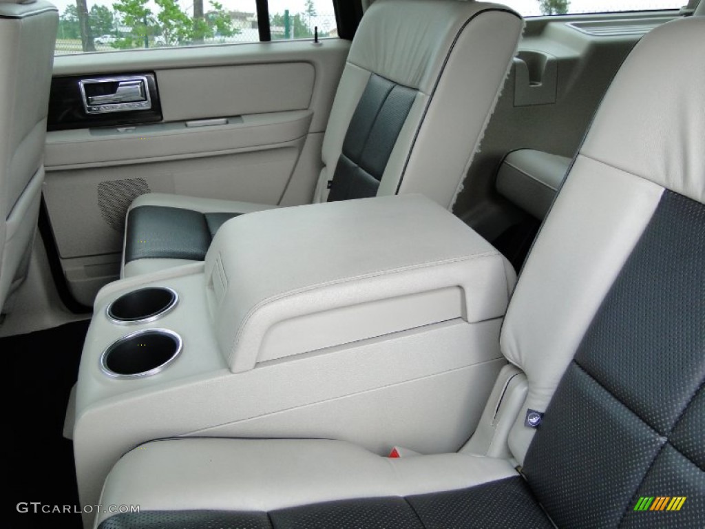 Stone/Charcoal Black Interior 2008 Lincoln Navigator L Limited Edition Photo #50299861