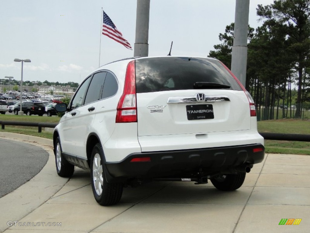 2009 CR-V EX - Taffeta White / Gray photo #6