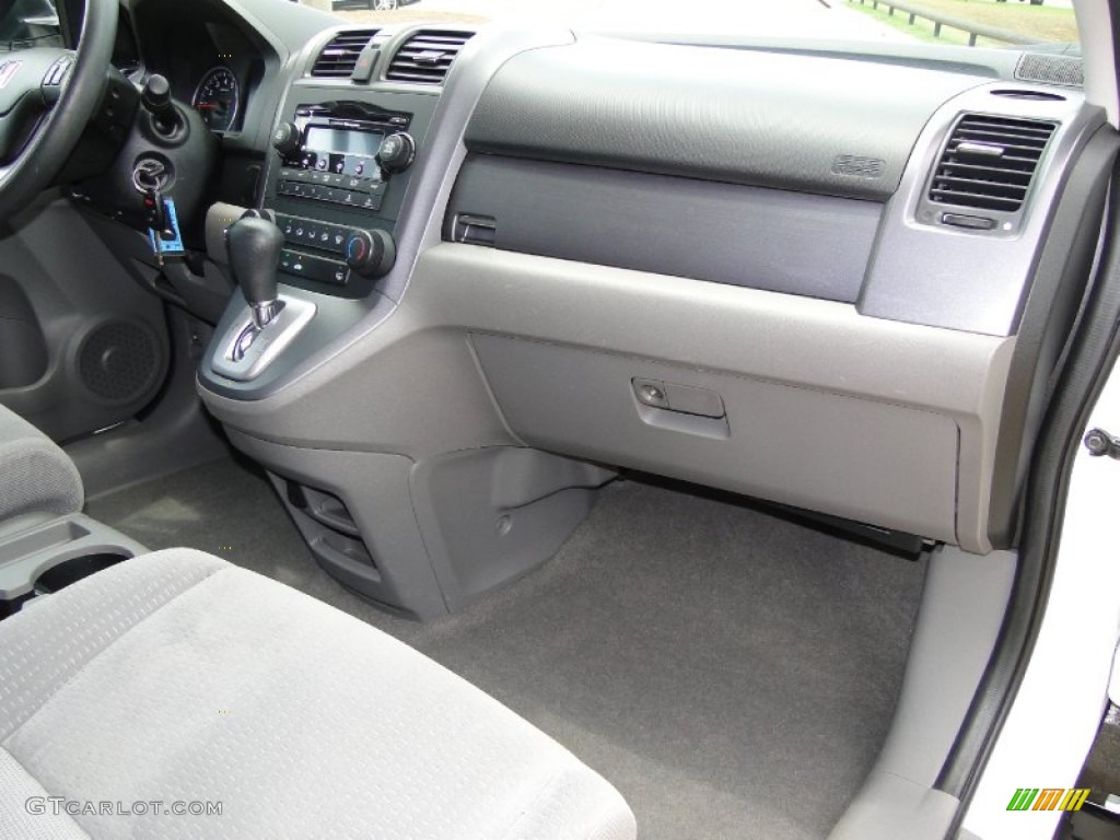 2009 CR-V EX - Taffeta White / Gray photo #25