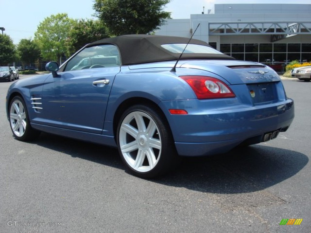 Aero Blue Pearlcoat 2005 Chrysler Crossfire Limited Roadster Exterior Photo #50300532