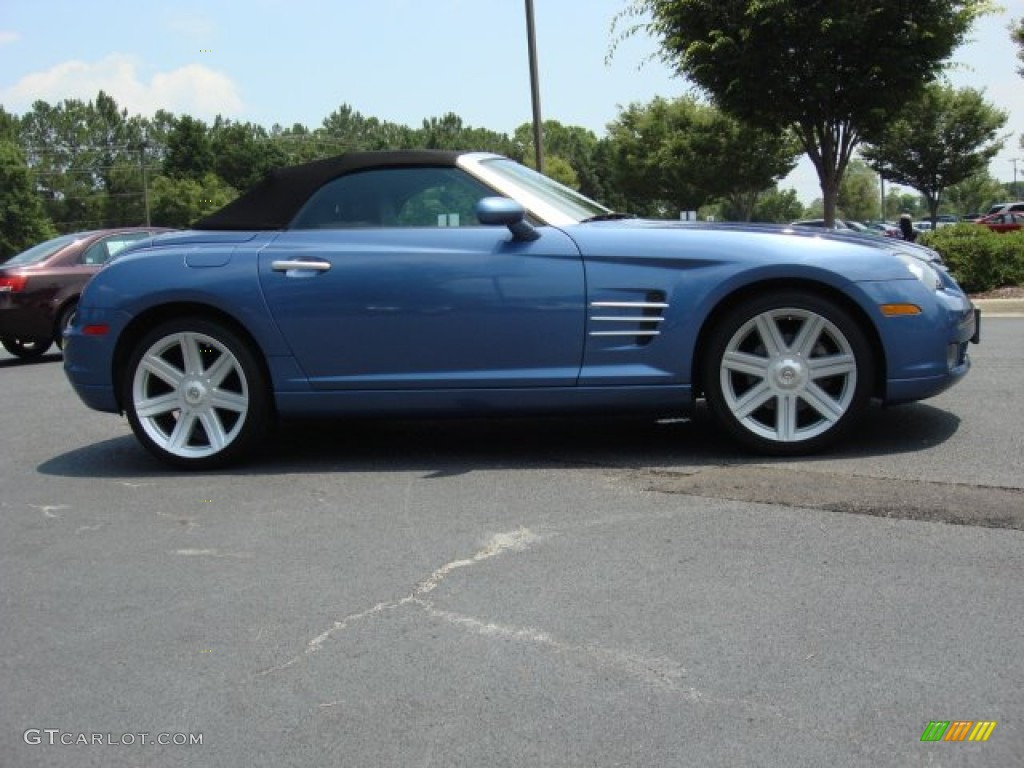 Aero Blue Pearlcoat 2005 Chrysler Crossfire Limited Roadster Exterior Photo #50300565