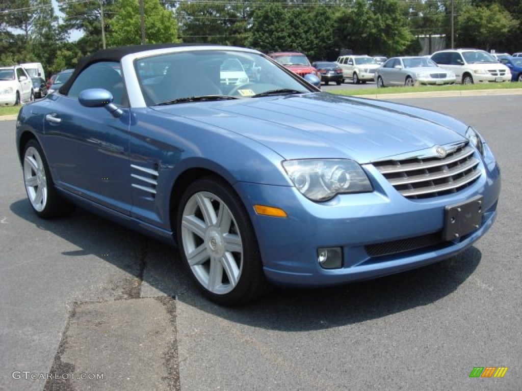 Aero Blue Pearlcoat 2005 Chrysler Crossfire Limited Roadster Exterior Photo #50300580