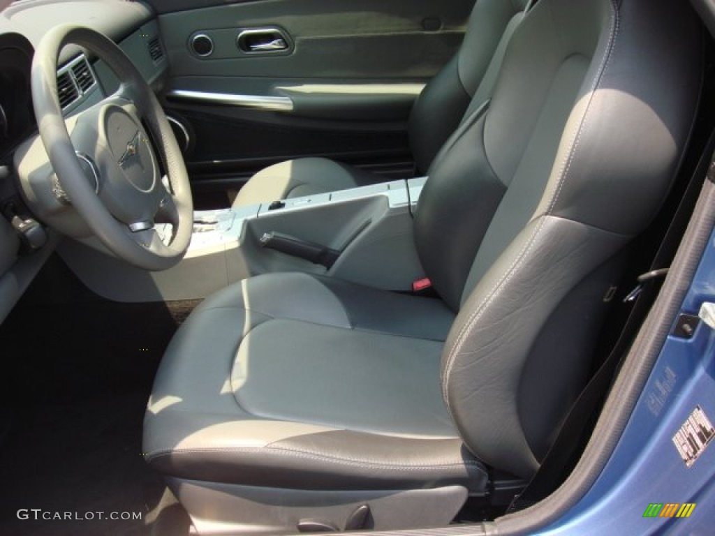 Dark Slate Grey/Medium Slate Grey Interior 2005 Chrysler Crossfire Limited Roadster Photo #50300604