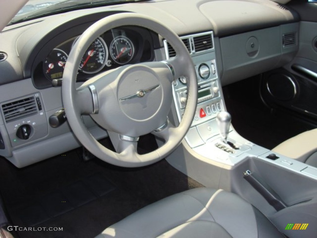 2005 Chrysler Crossfire Limited Roadster Dark Slate Grey/Medium Slate Grey Dashboard Photo #50300619