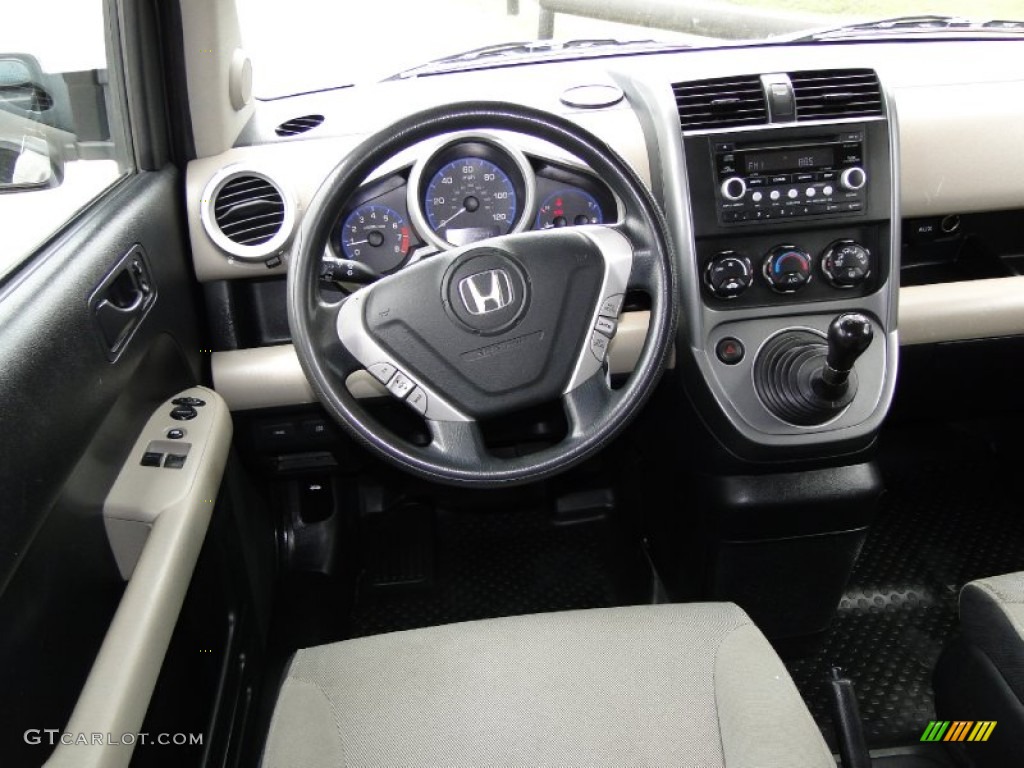 2007 Honda Element EX Black/Titanium Dashboard Photo #50300919