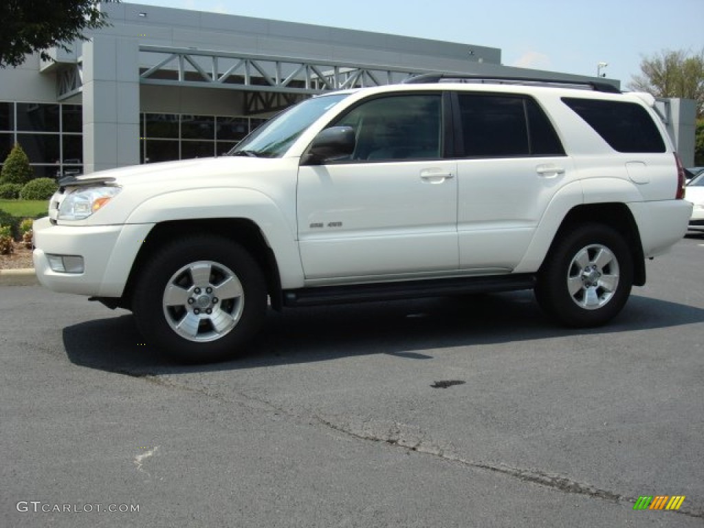2004 4Runner SR5 4x4 - Natural White / Stone photo #2