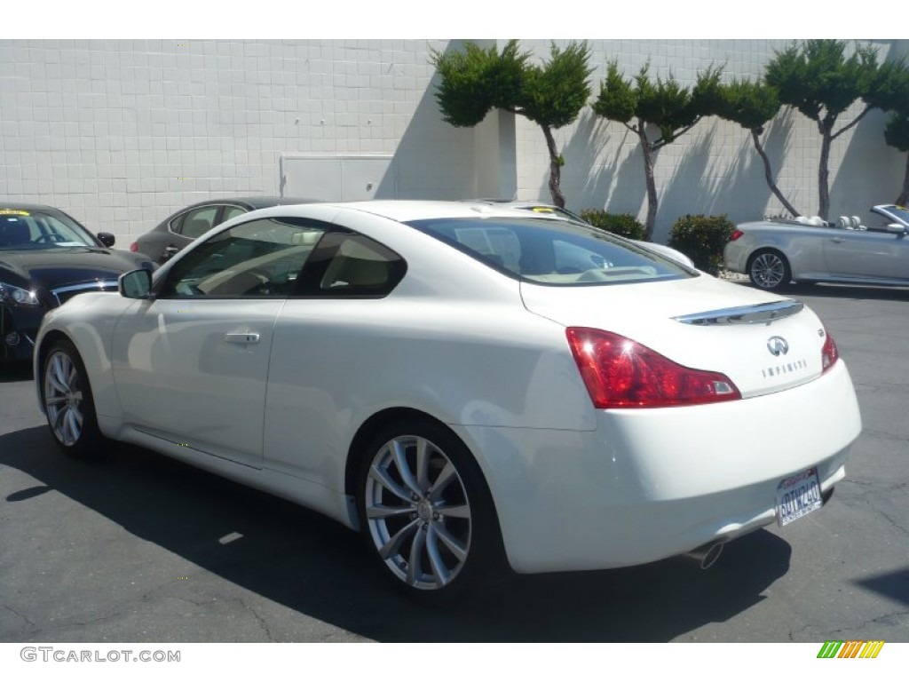Ivory Pearl White 2008 Infiniti G 37 Journey Coupe Exterior Photo #50301573