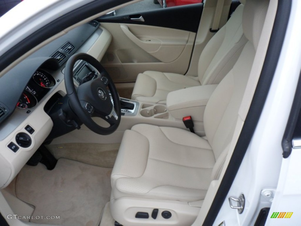 Cornsilk Beige Interior 2010 Volkswagen Passat Komfort Sedan Photo #50301660