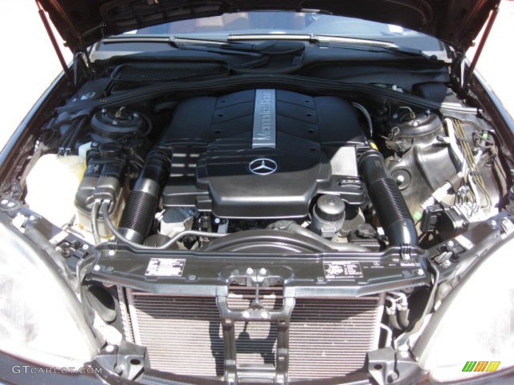 2001 Mercedes-Benz S 500 Sedan 5.0 Liter SOHC 24-Valve V8 Engine Photo #50302065