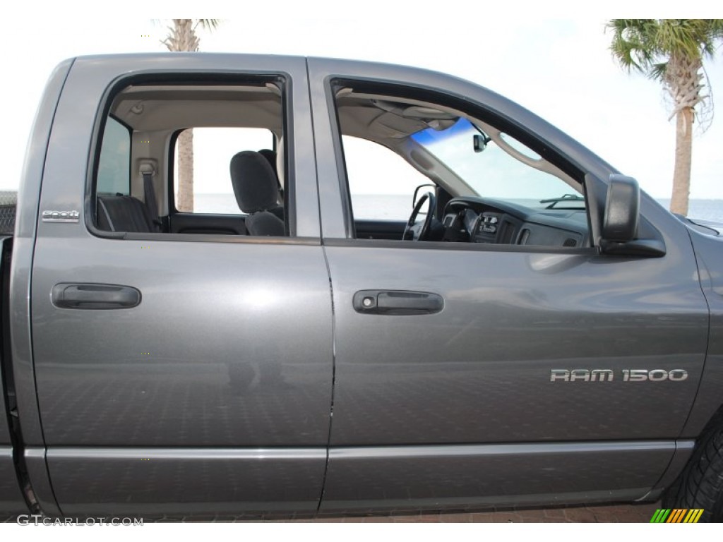 2002 Ram 1500 Sport Quad Cab 4x4 - Graphite Metallic / Dark Slate Gray photo #14