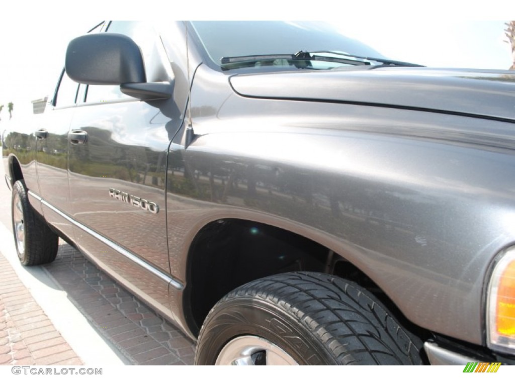 2002 Ram 1500 Sport Quad Cab 4x4 - Graphite Metallic / Dark Slate Gray photo #20