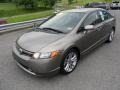 Galaxy Gray Metallic - Civic Si Sedan Photo No. 3