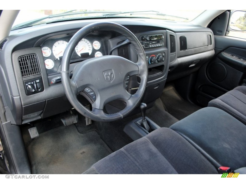 2002 Ram 1500 Sport Quad Cab 4x4 - Graphite Metallic / Dark Slate Gray photo #39