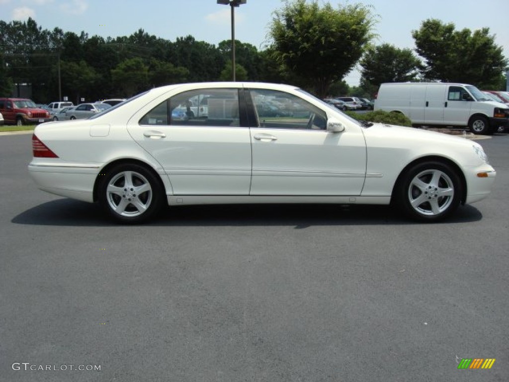 Alabaster White 2005 Mercedes-Benz S 430 Sedan Exterior Photo #50303076