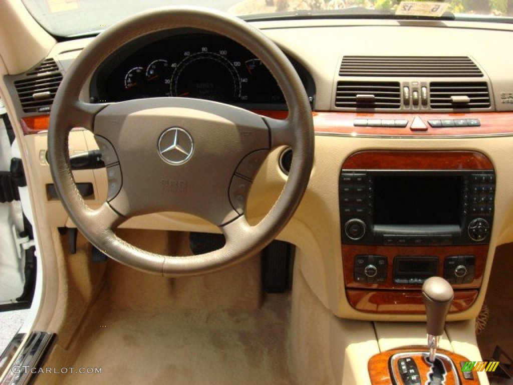 2005 Mercedes-Benz S 430 Sedan Java Dashboard Photo #50303163