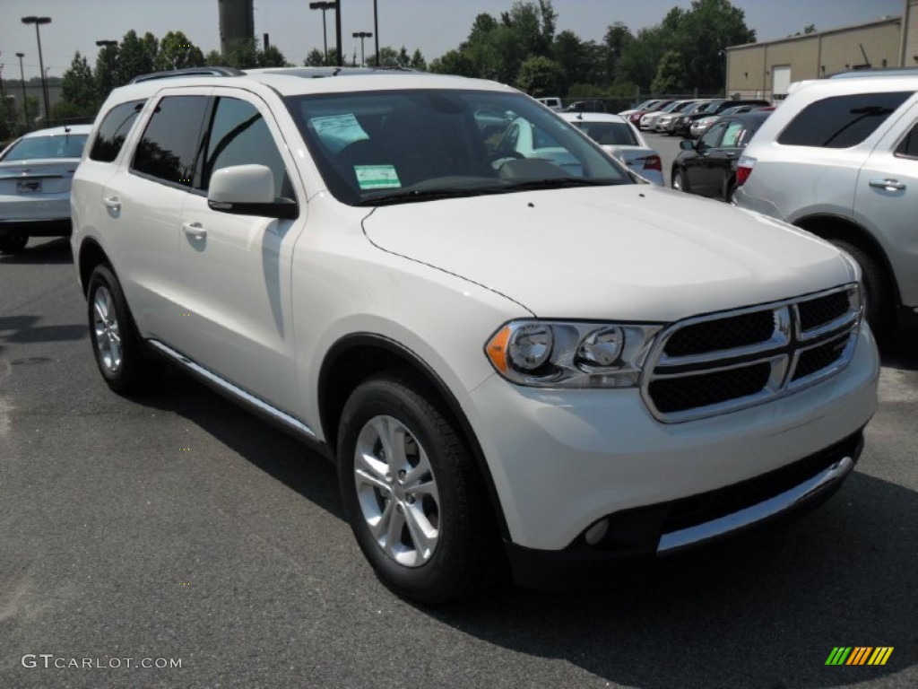 Stone White 2011 Dodge Durango Crew Exterior Photo #50303169