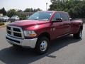 Deep Cherry Red Crystal Pearl 2011 Dodge Ram 3500 HD ST Crew Cab 4x4 Dually Exterior