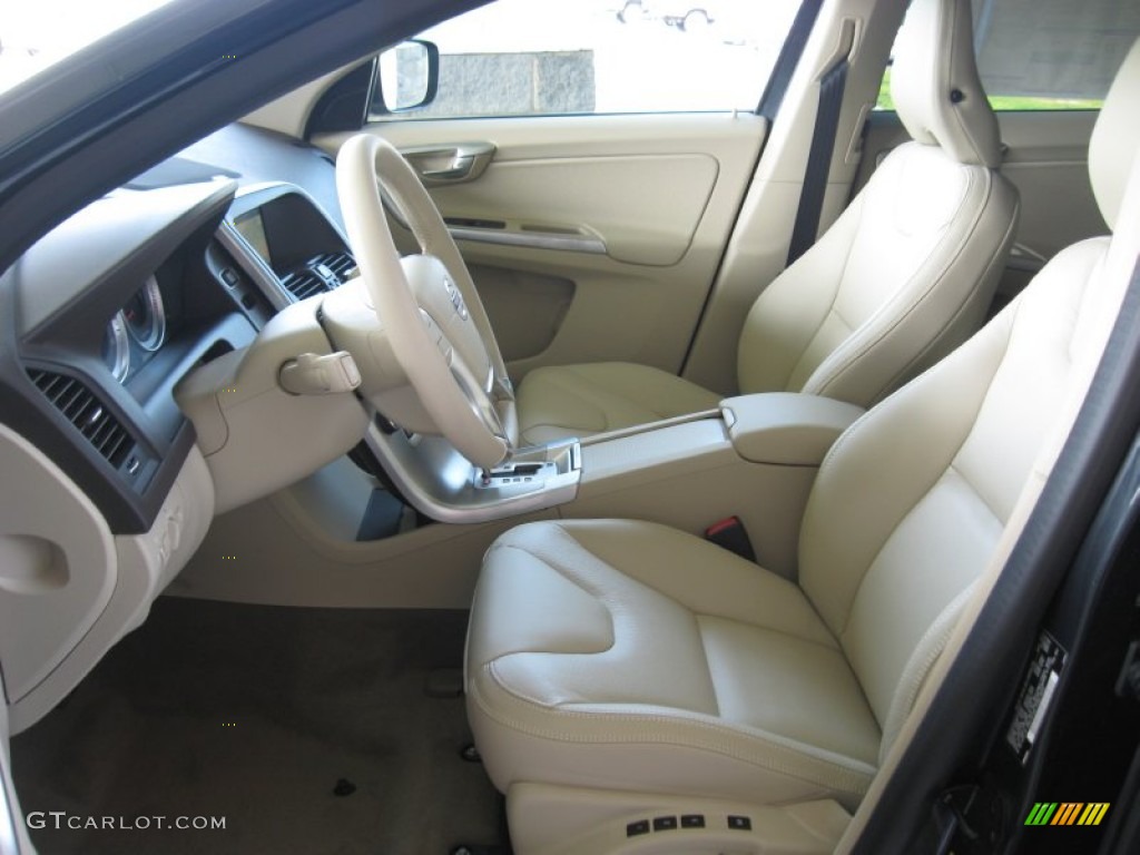 2011 XC60 T6 AWD - Savile Grey Metallic / Sandstone Beige photo #13