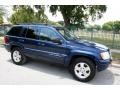 2001 Patriot Blue Pearl Jeep Grand Cherokee Limited 4x4  photo #11