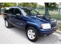 2001 Patriot Blue Pearl Jeep Grand Cherokee Limited 4x4  photo #13