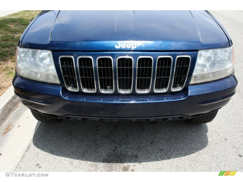 2001 Grand Cherokee Limited 4x4 - Patriot Blue Pearl / Agate photo #15