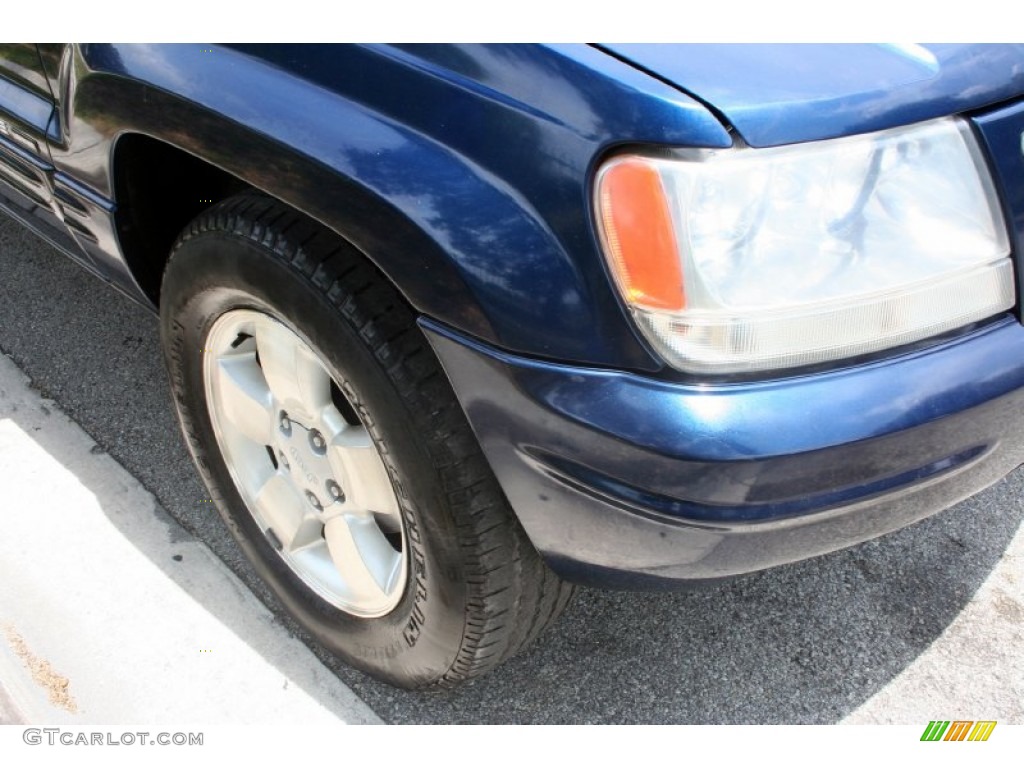 2001 Grand Cherokee Limited 4x4 - Patriot Blue Pearl / Agate photo #21