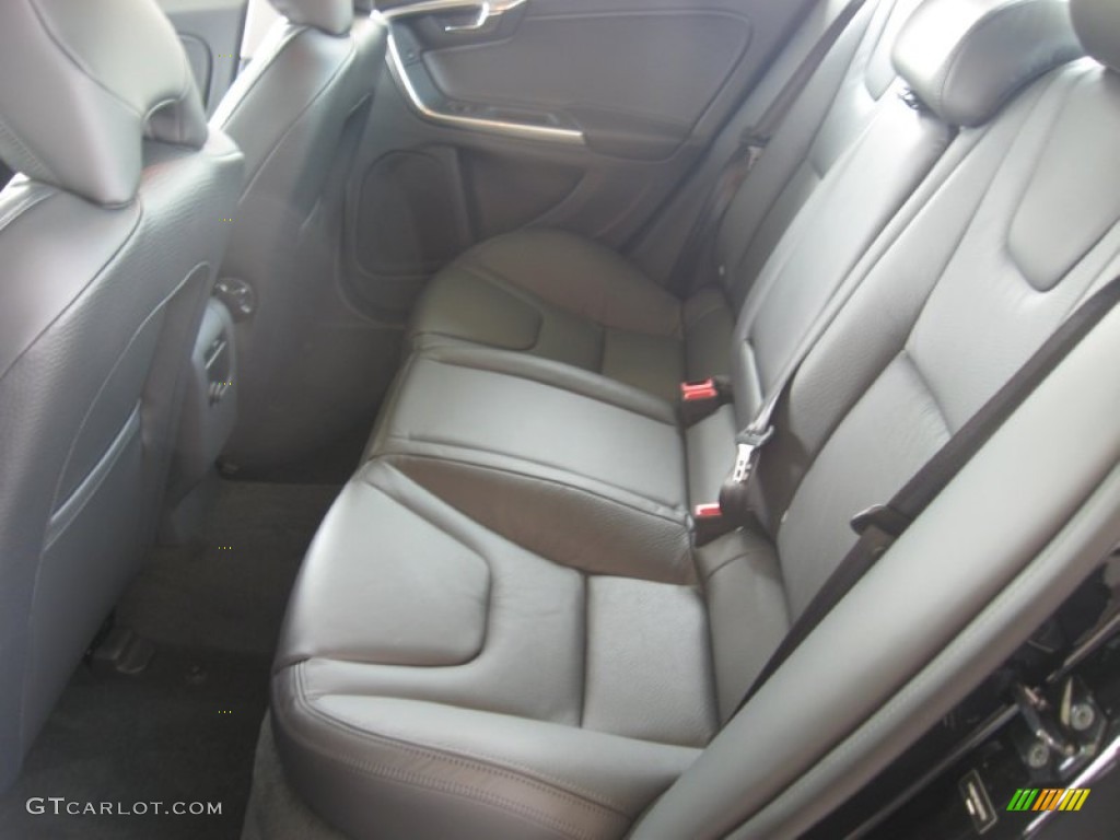 Off Black/Anthracite Black Interior 2012 Volvo S60 T6 AWD Photo #50305254