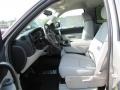 Light Titanium/Ebony 2011 Chevrolet Silverado 1500 LT Regular Cab Interior Color